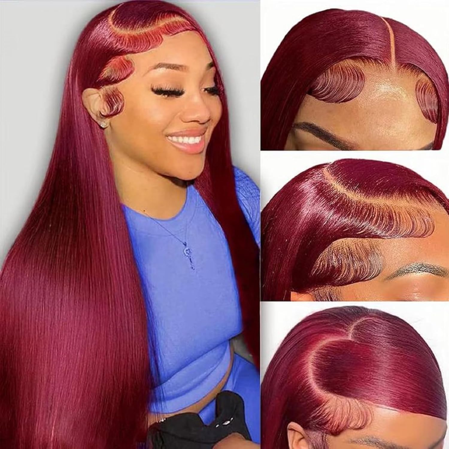 Special Summer Sale Deals 🌷💥Straight HD Transparent Lace Front Wigs Human Hair