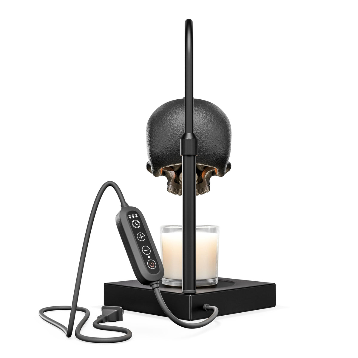 Nomnu Gothic Skull Candle Warmer Lamp | Spooky Halloween Decor & Flame-Free Wax Melter for Home Fragrance 💀🕯️👻