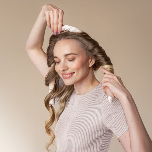Satin Heatless Curling Rod