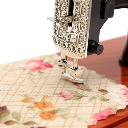🔥Time Limit Sale 49% OFF - Wood Mini Sewing Machine Music Box
