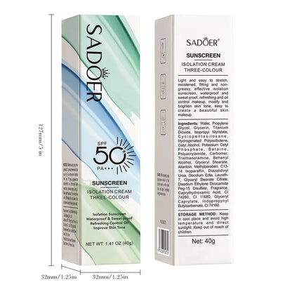☀️ SPF 50+ Sunscreen Primer – Glow & Protect ✨
