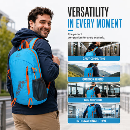 🌧️⛺Foldable Waterproof Hiking Backpack – Lightweight Packable Daypack