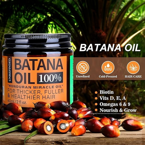 Batana Oil for Hair Growth,Raw Organic Batana Mask from Honduras🌱