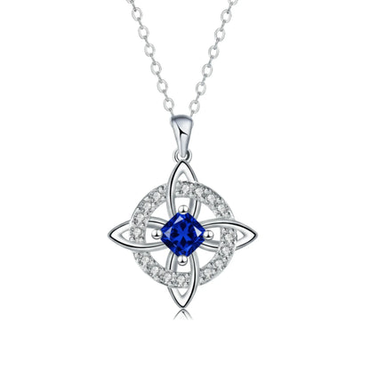 Mystical Birthstone Witches Knot Necklace – 🔮💞Protect Your Loved Ones