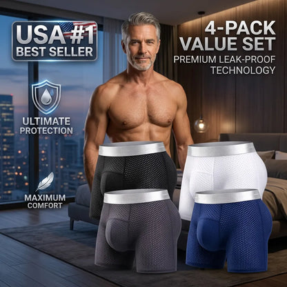🏆45K+ SOLD 🔥2026 HOT SALE  AirSorbTM Premium All-Day Comfort IceSilk Mesh Men's Boxer