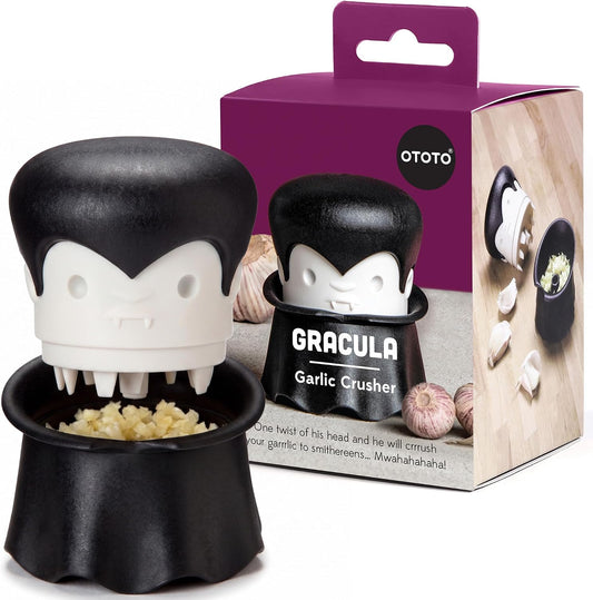 Gothic-Style Gracula Garlic Press