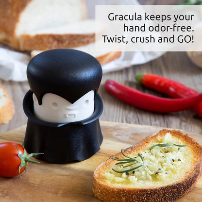 Gothic-Style Gracula Garlic Press