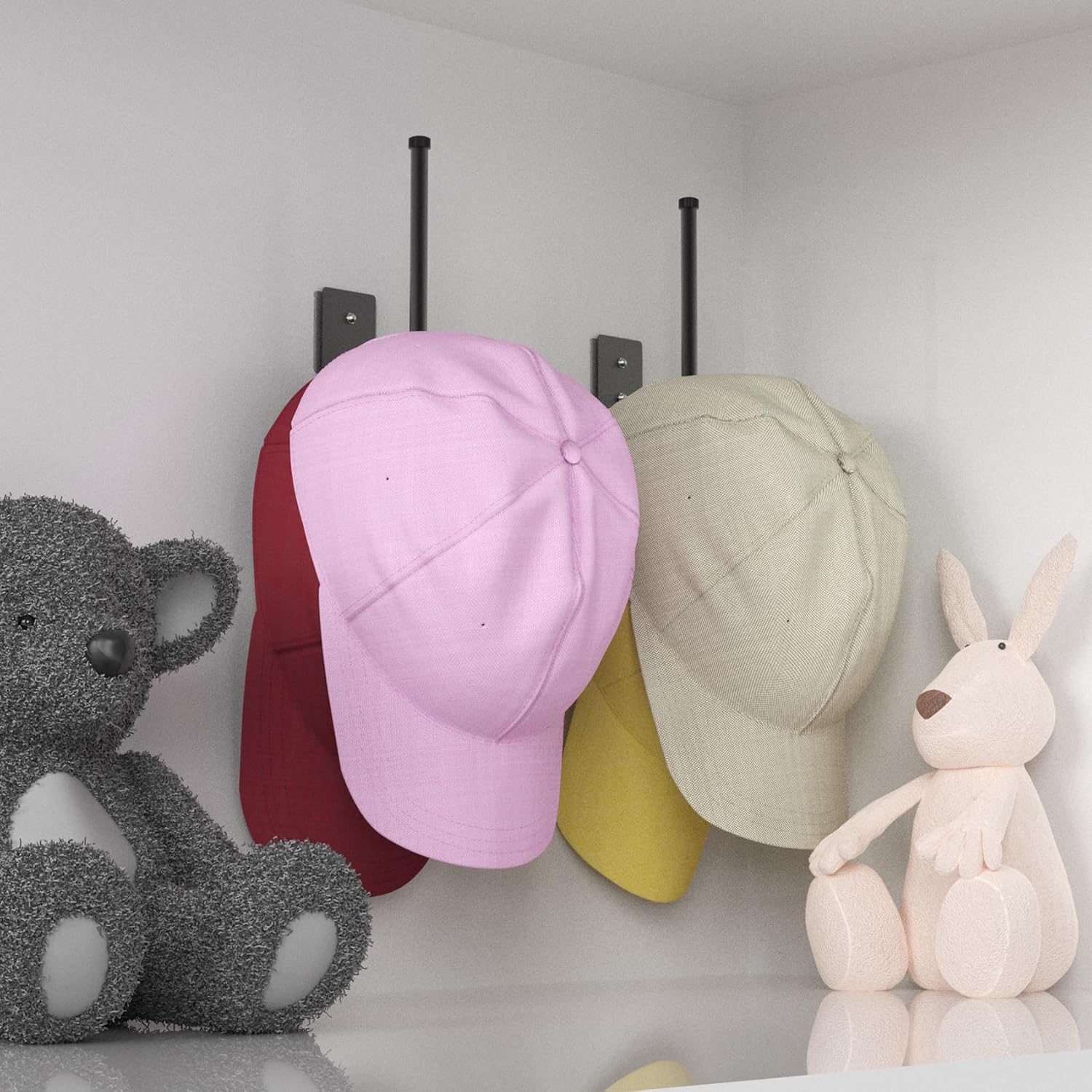Stainless Steel Baseball Cap Storage Rack