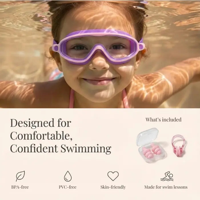 Clip-On Swim Goggles