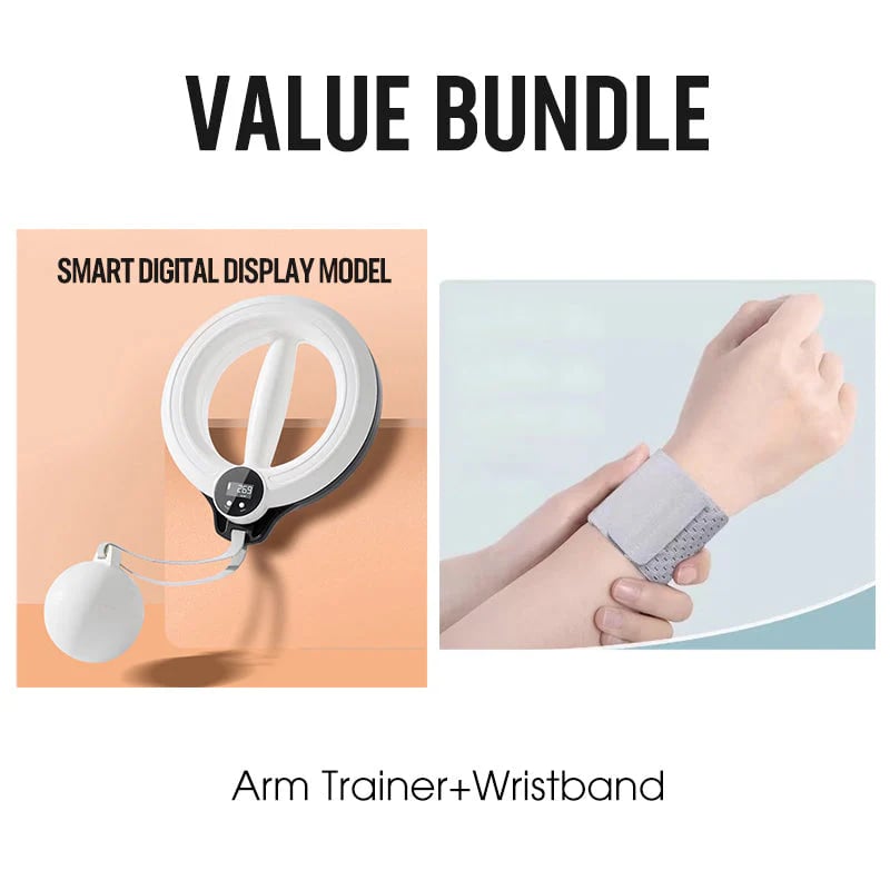🔥360° Hand Crank Arm & Forearm Trainer with Smart Counter