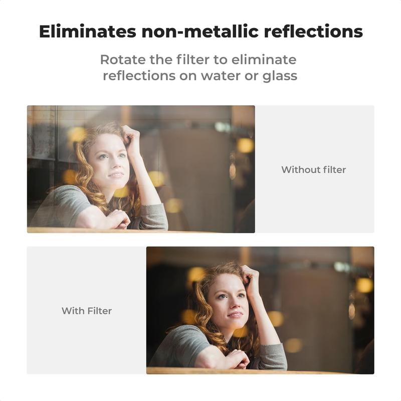 Clip-On CPL Phone Camera Lens Filter Kit – Enhance Your Photos with Professional Effects