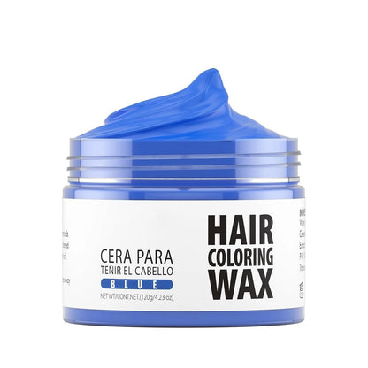 Festival & Party Ready! Instant Hair Color Wax — Temporary Washable Styling Mud 🎪✨
