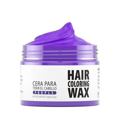Festival & Party Ready! Instant Hair Color Wax — Temporary Washable Styling Mud 🎪✨