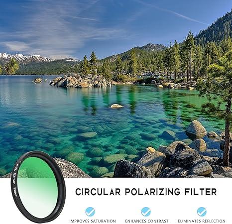 Clip-On CPL Phone Camera Lens Filter Kit – Enhance Your Photos with Professional Effects