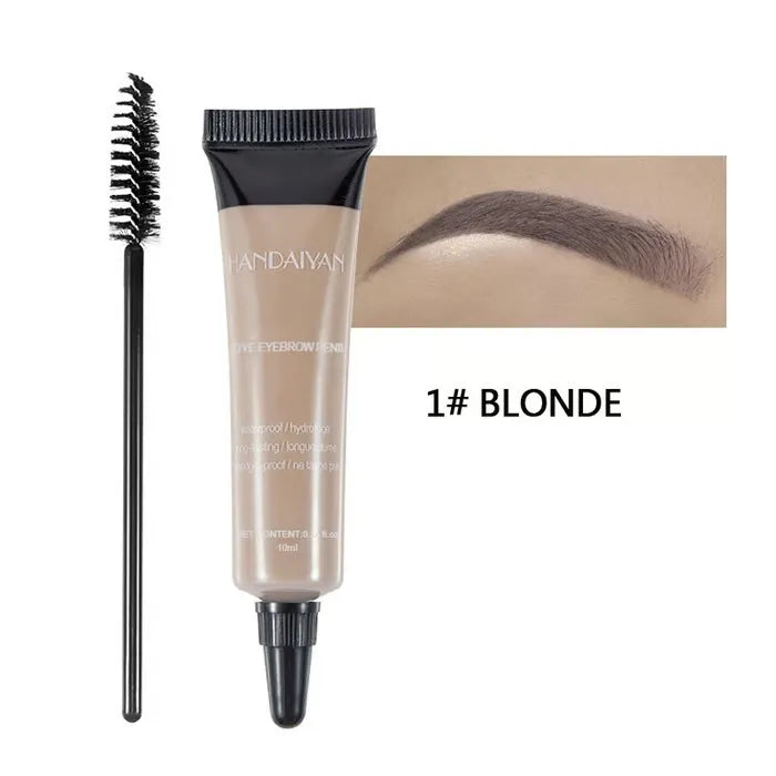 🔥💥-Eyebrow Tint Kit - Long-Lasting, Waterproof Brow Dye Gel Set | Smudge-Proof Brow Color