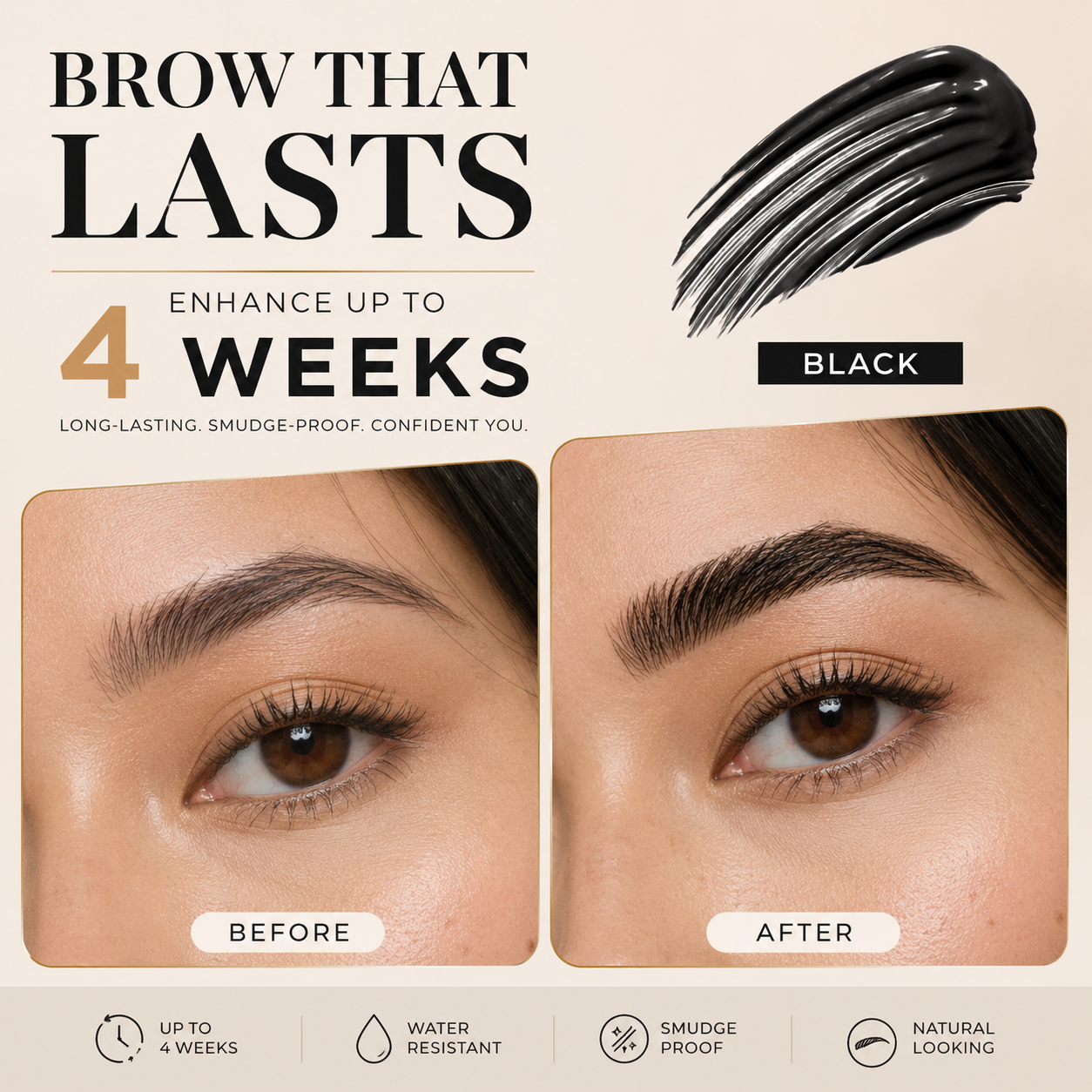 ✨ Semi-Permanent Eyebrow Tint Kit
