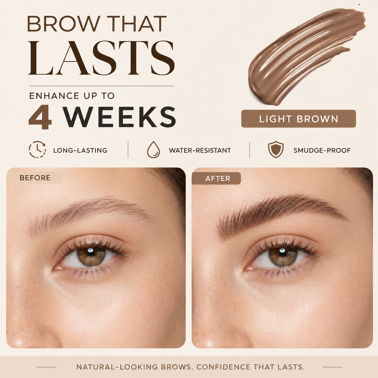 ✨ Semi-Permanent Eyebrow Tint Kit
