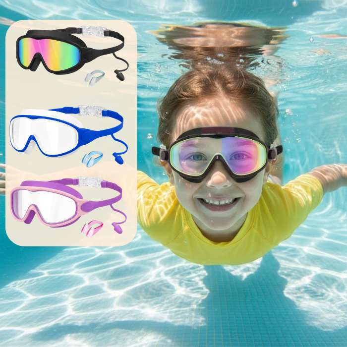 Clip-On Swim Goggles