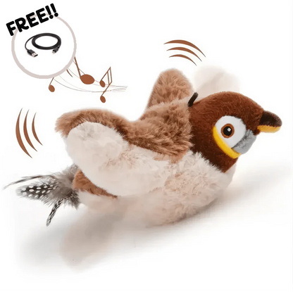 🐦🐱 Flappy Bird Cat Toy – Funny Interactive Flapping Bird Toy for Cats, Realistic Flapping Wings & Engaging Movement, Interactive Teaser Toy to Keep Cats Chasing, Pouncing & Playing, Fun Indoor Pet Toy for Kittens & Adult Cats 😂🐾