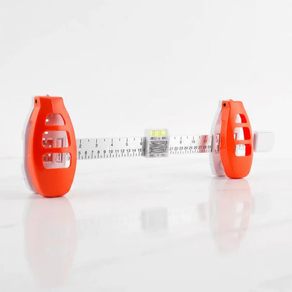 MORTEN – Spirit Level with Measuring Scale for Perfect Picture Hanging – Adjustable Tool for Wall Mounting