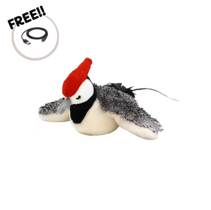 🐦🐱 Flappy Bird Cat Toy – Funny Interactive Flapping Bird Toy for Cats, Realistic Flapping Wings & Engaging Movement, Interactive Teaser Toy to Keep Cats Chasing, Pouncing & Playing, Fun Indoor Pet Toy for Kittens & Adult Cats 😂🐾