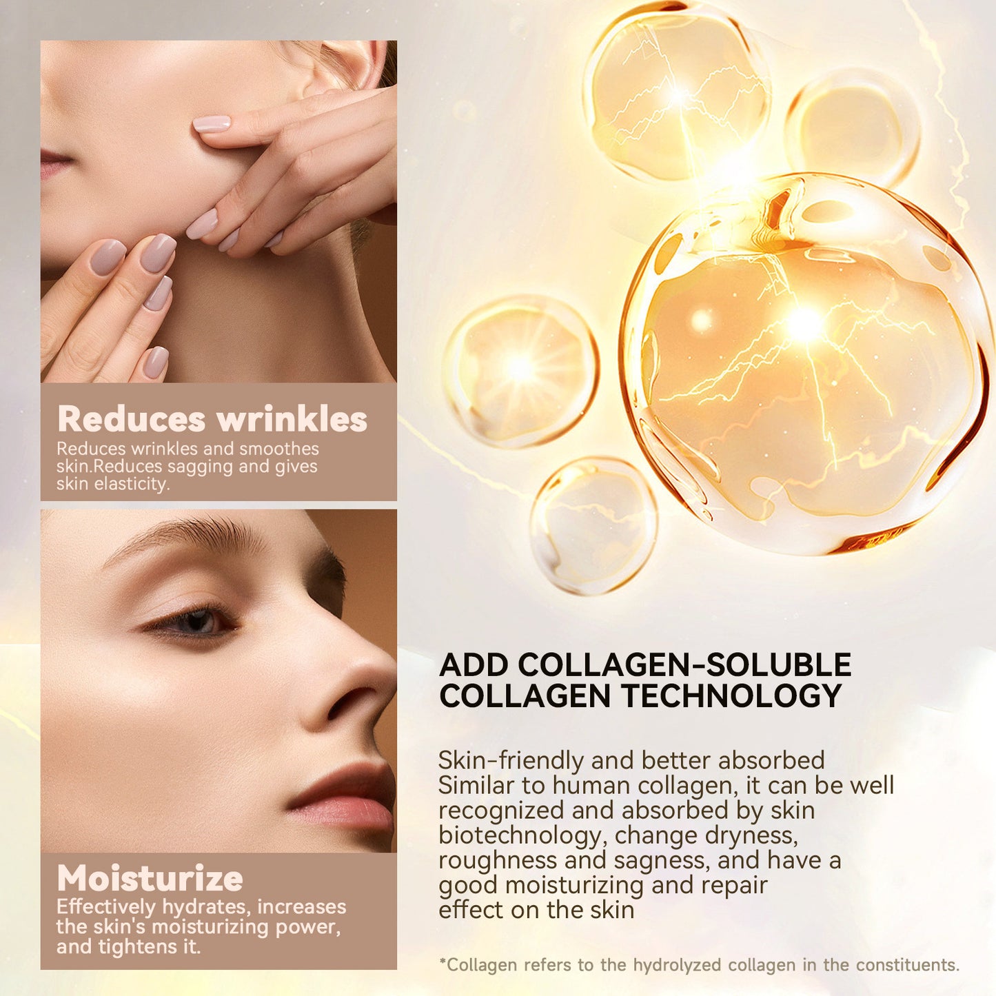 INTENSE MULTI AMPOULE BALM COLLAGEN | Anti-Aging & Deep Hydrating Wrinkle Bounce Stick for Face & Neck 💧✨