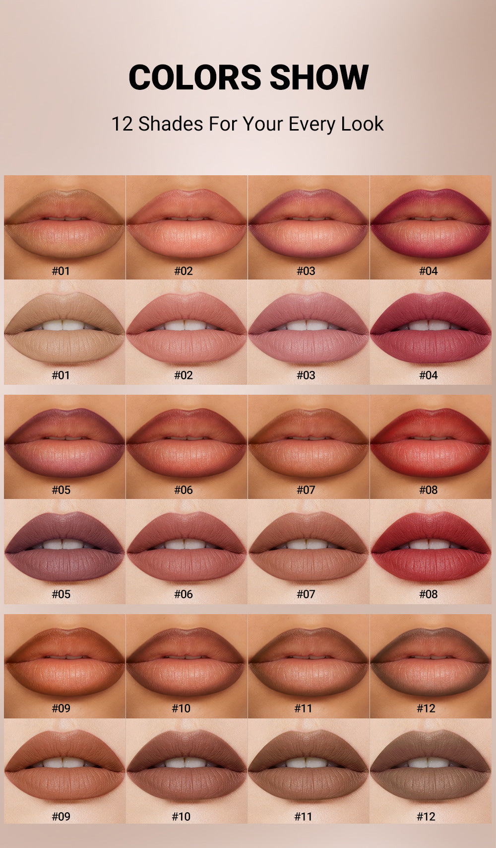 Creamy Long-Lasting Lip Liner Pencil