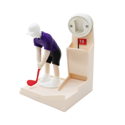 Head Interactive Golf Bottle Opener | Creative Figure Cap Launcher Game for Home Bar & Man Cave Best Gift for Him