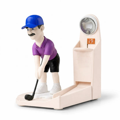 Head Interactive Golf Bottle Opener | Creative Figure Cap Launcher Game for Home Bar & Man Cave Best Gift for Him