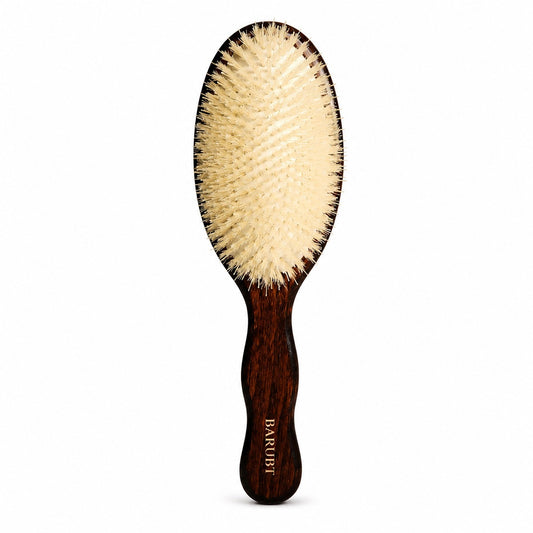 💫 THE MERMAID MINI BRUSH 🌸 Portable Scalp Massage Cushion Comb for All Hair Types