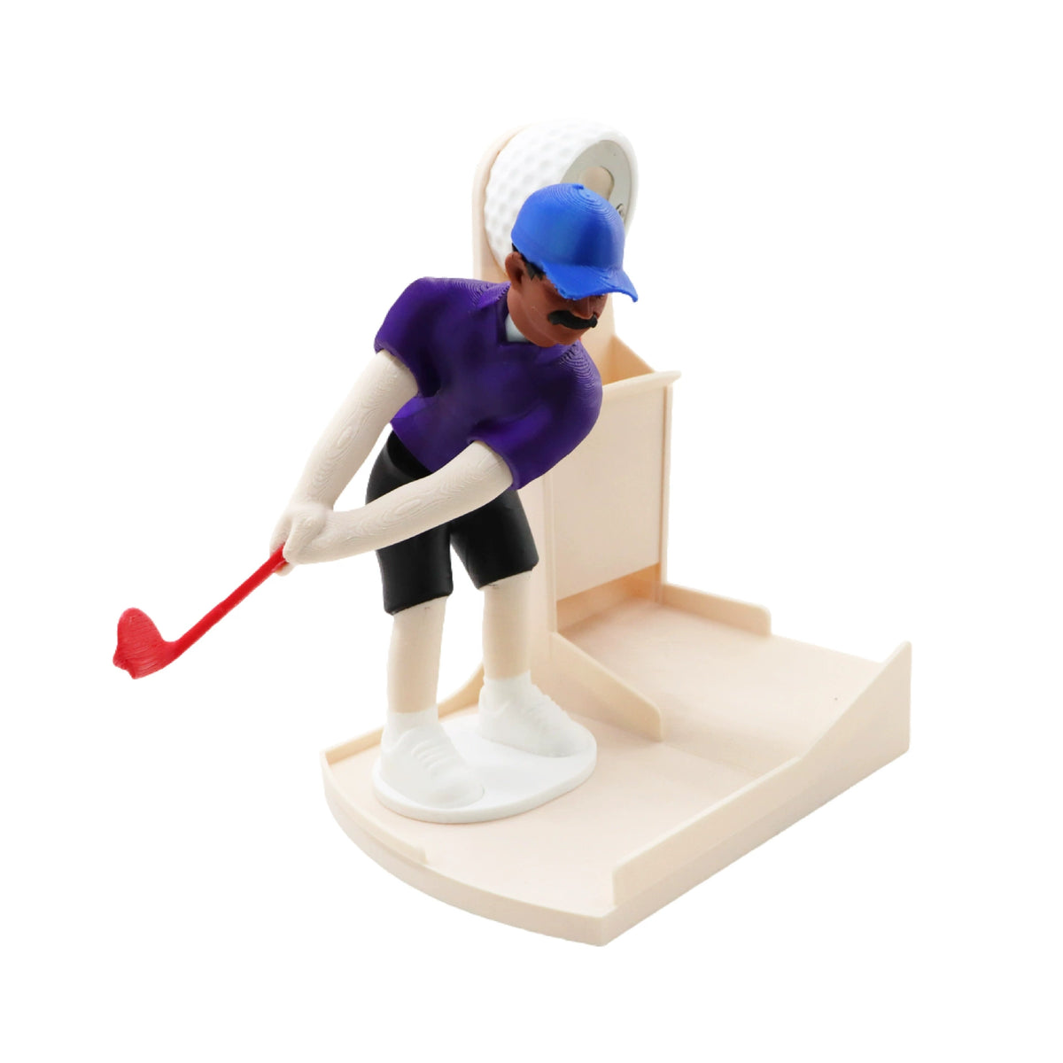 Head Interactive Golf Bottle Opener | Creative Figure Cap Launcher Game for Home Bar & Man Cave Best Gift for Him