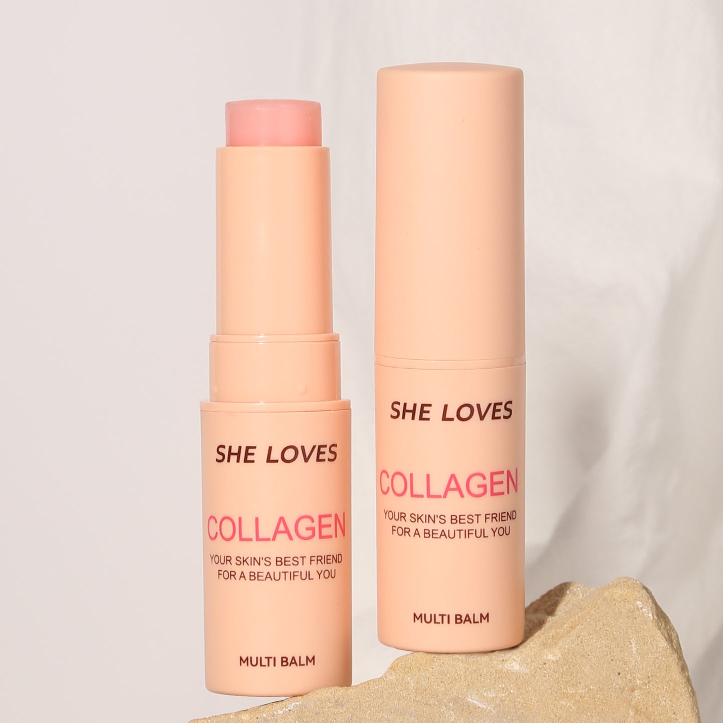 INTENSE MULTI AMPOULE BALM COLLAGEN | Anti-Aging & Deep Hydrating Wrinkle Bounce Stick for Face & Neck 💧✨