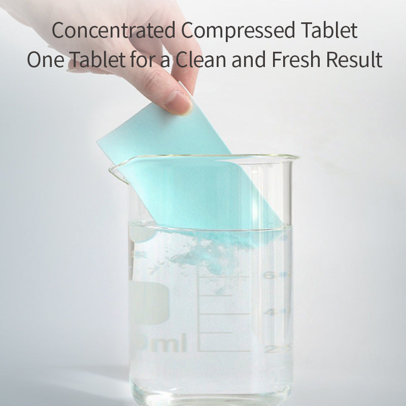 60-Pieces Multi-Effect Floor Cleaning Sheets — Eco-Friendly Dissolving Floor Cleaner Paper for Hardwood, Tile, & Laminate