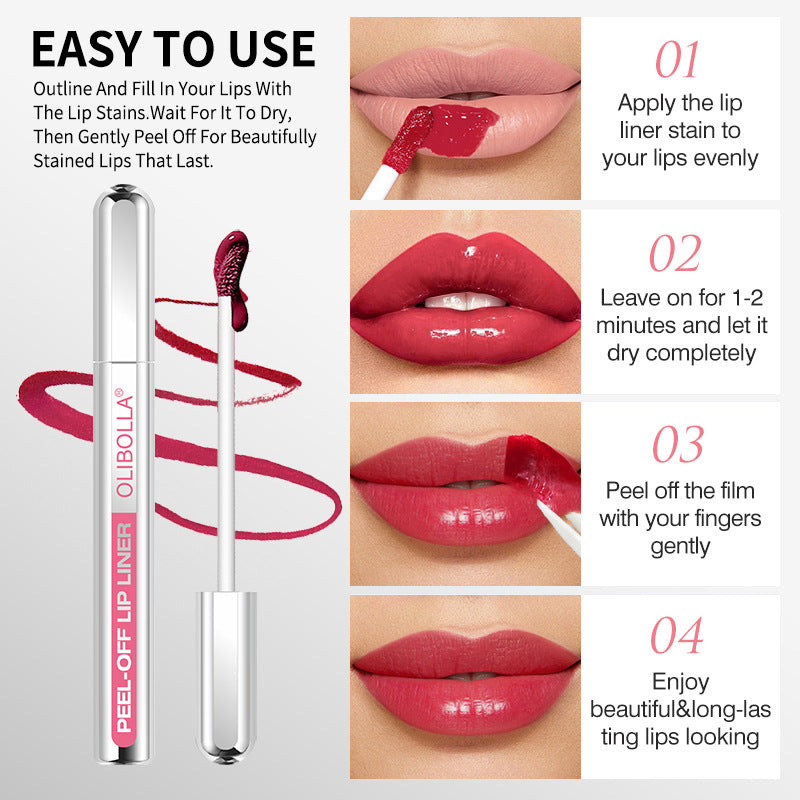 Lip Liner Stain – Waterproof Long-Lasting Matte Lip Tint