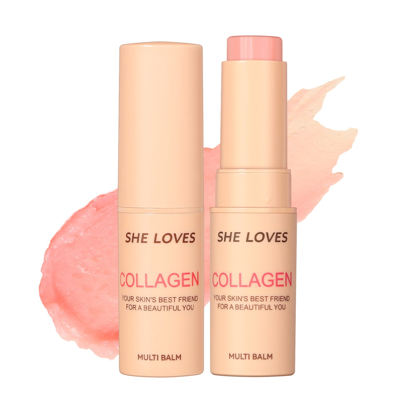 INTENSE MULTI AMPOULE BALM COLLAGEN | Anti-Aging & Deep Hydrating Wrinkle Bounce Stick for Face & Neck 💧✨