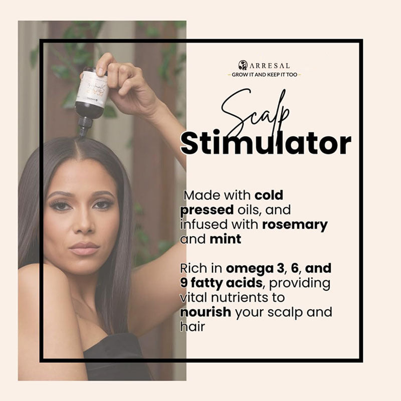Scalp Stimulator Hair Growth Oil (2 fl. oz.)🌱