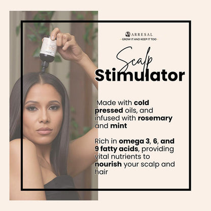 Scalp Stimulator Hair Growth Oil (2 fl. oz.)🌱