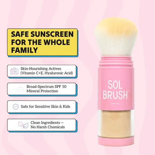 ☀️ 100% Mineral SPF 50 Sunscreen | Broad Spectrum UVA/UVB Protection for Sensitive Skin ✨
