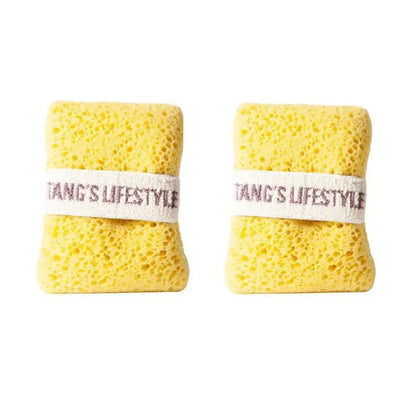 🧽 2-Pack Soft Bath Sponge with Soap Pocket | Quick Foaming Shower Scrub Sponge for Smooth Skin & Daily Body Cleaning ✨