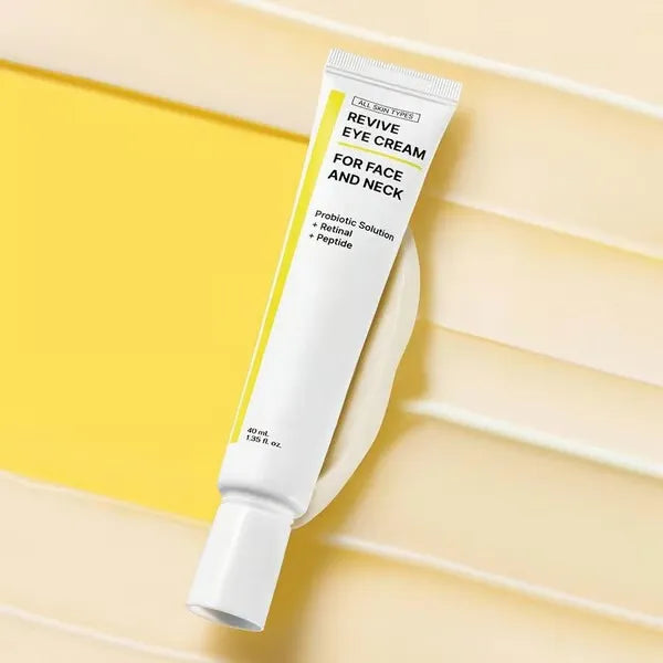 Revitalizing Eye & Face Cream with Probiotics, Retinal & Peptides – 40ml