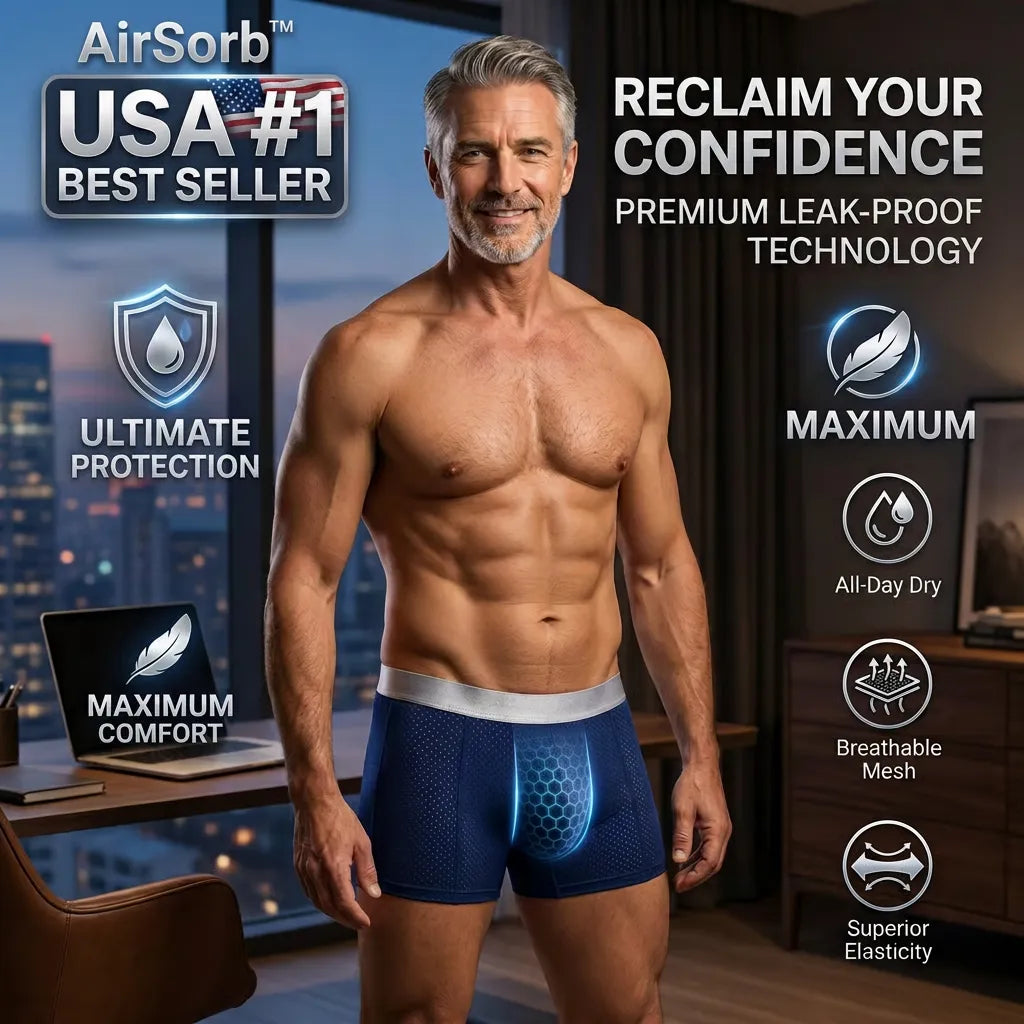 🏆45K+ SOLD 🔥2026 HOT SALE  AirSorbTM Premium All-Day Comfort IceSilk Mesh Men's Boxer