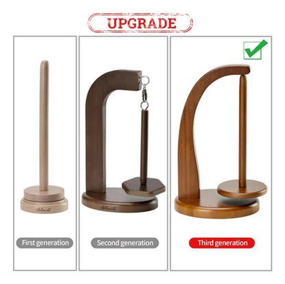 🧶 Rotating Yarn Holder – Smooth-Spinning Yarn Dispenser for Knitting, Crochet & Crafting