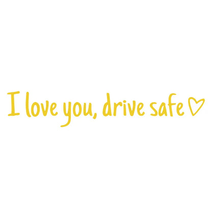💓 I love you, drve safe Sticker(3pcs)