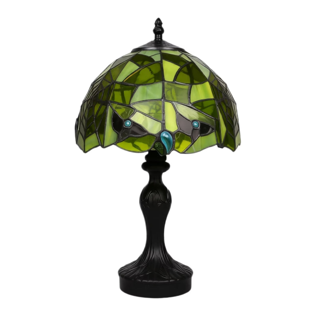 2026 New Halloween Glass Spiderweb Lamp
