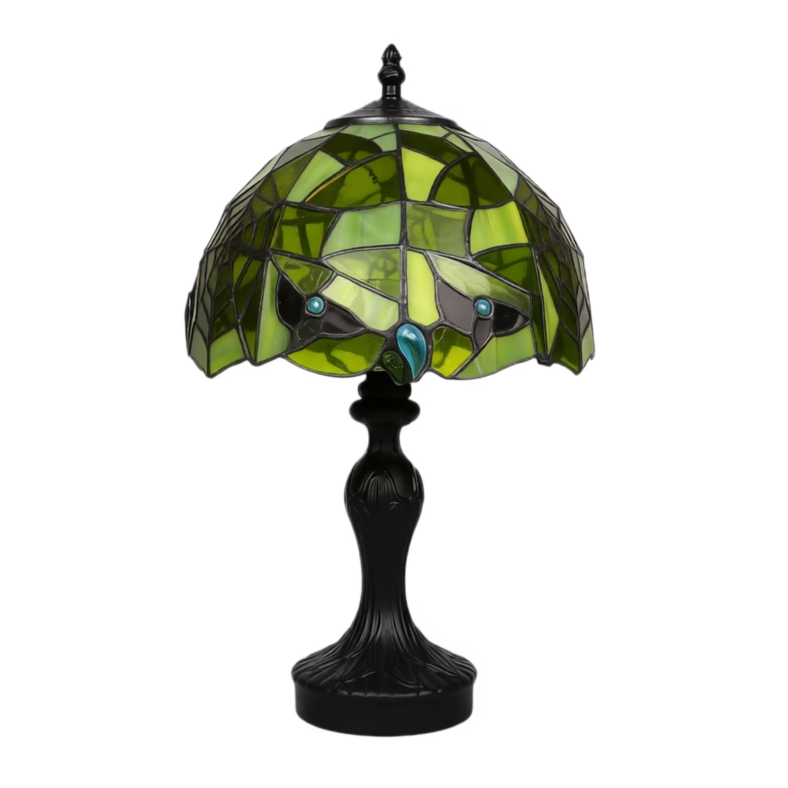 2026 New Halloween Glass Spiderweb Lamp