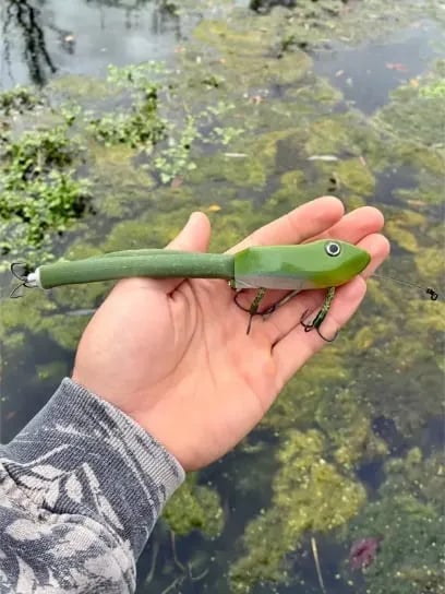 🐸🎣Top Frog - Premium Topwater Frog Imitation with Realistic Action