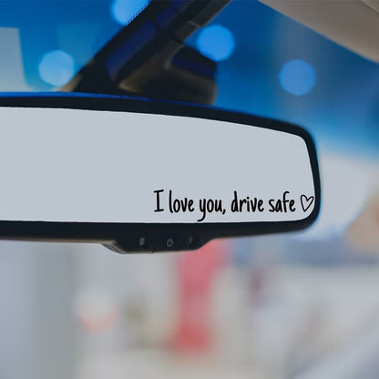 💓 I love you, drve safe Sticker(3pcs)
