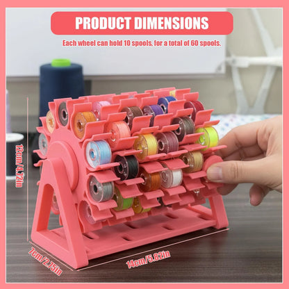 🧵Rotating Bobbin Thread Organizer