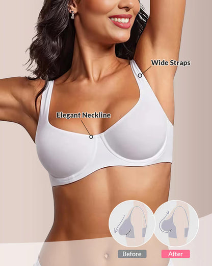🔥【Hot Sell】🔥 Underwire Support Seamless Balconette Bra 🔥