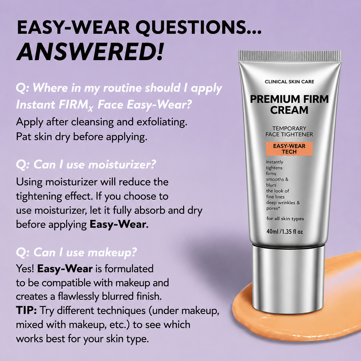 Instant FirmX Easy Wear Face Tightener